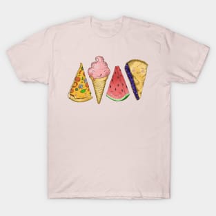 Happy Picnic Triangles T-Shirt